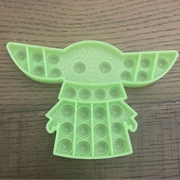 Pop It Fidget Toy Yoda Star Wars or Panda *Choose 1 or Bundle to Save* - Picture 5 of 9